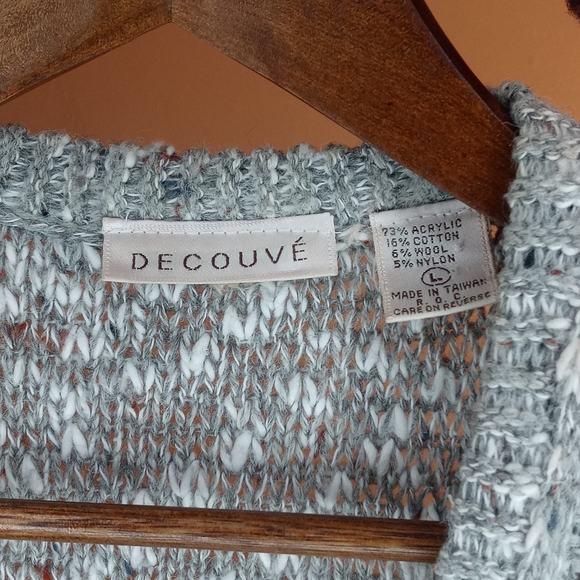 Vintage Chunky Knit Sweater Vest - Picture 4 of 6